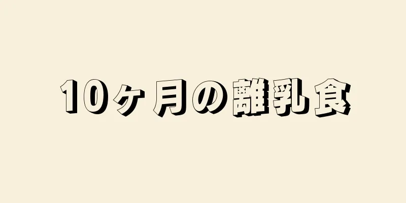 10ヶ月の離乳食