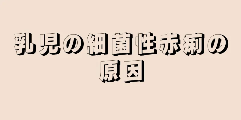 乳児の細菌性赤痢の原因