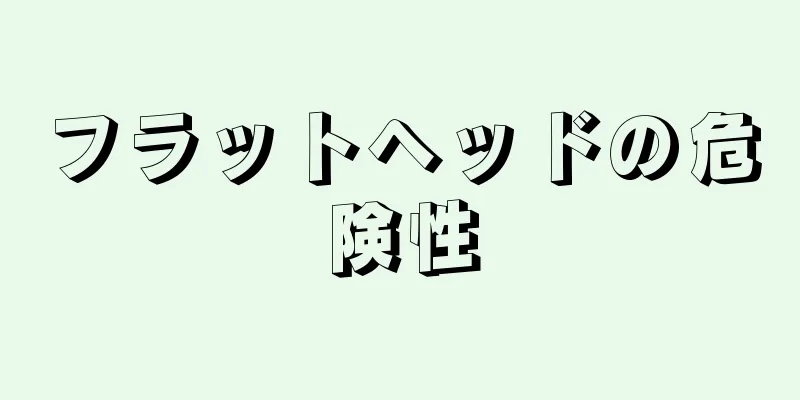 フラットヘッドの危険性