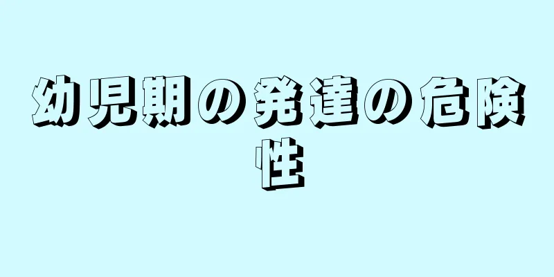 幼児期の発達の危険性
