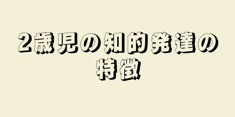 2歳児の知的発達の特徴