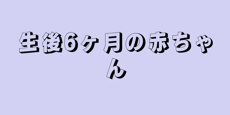 生後6ヶ月の赤ちゃん