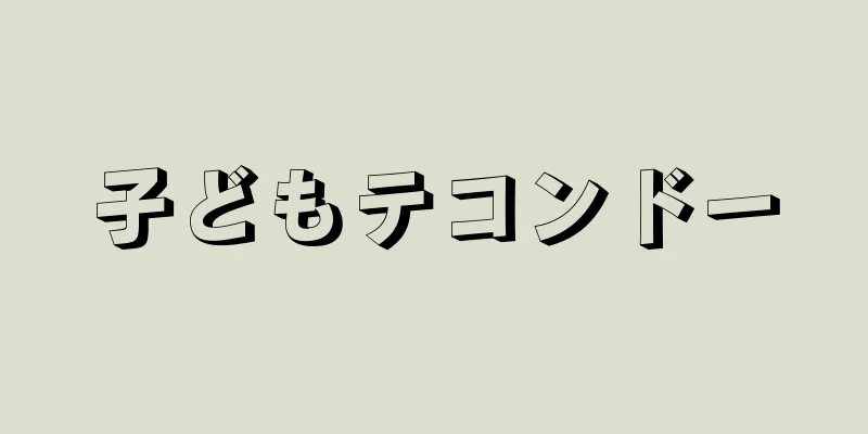 子どもテコンドー